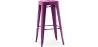 Tabouret de bar – Style industriel – Acier – 76 cm – Stylix image 9