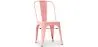 Chaise en acier de salle à manger - Design industriel - Nouvelle édition - Stylix image 9