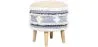 Tabouret Pouf Rond - Style Boho Bali - Josephine  image 9