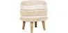 Tabouret Pouf Rond - Style Boho Bali - Ivy  image 9