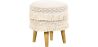 Tabouret Pouf Rond - Style Boho Bali - Debra  image 9