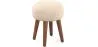 Tabouret Rond Rembourré en Tissu - Style Boho Bali - Hiwal image 9