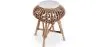 Tabouret de bar en rotin - Style Boho Bali - Lera image 9