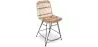 Chaise de salle à manger en rotin - Style Boho Bali - Prena image 9