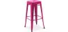 Tabouret de bar – Style industriel – Acier – 76 cm – Stylix image 9