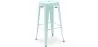 Tabouret de bar – Style industriel – Acier – 76 cm – Stylix image 9