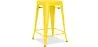 Tabouret de bar - Design industriel - Acier mat - 60cm - Nouvelle édition - Stylix image 9