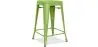 Tabouret de bar - Design industriel - Acier mat - 60cm - Nouvelle édition - Stylix image 9