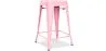 Tabouret de bar - Design industriel - Acier mat - 60cm - Nouvelle édition - Stylix image 9