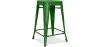 Tabouret de bar - Design industriel - Acier mat - 60cm - Nouvelle édition - Stylix image 9