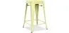 Tabouret de bar - Design industriel - Acier mat - 60cm - Nouvelle édition - Stylix image 9