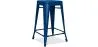 Tabouret de bar - Design industriel - Acier mat - 60cm - Nouvelle édition - Stylix image 9