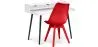 Ensemble de Bureau en Bois - Design Scandinave - Thora + Chaise de Salle à Manger - Design Scandinave - Denisse image 9