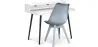 Ensemble de Bureau en Bois - Design Scandinave - Thora + Chaise de Salle à Manger - Design Scandinave - Denisse image 9
