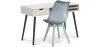 Bureau en bois Design style scandinave Beckett + Premium Chaise Denisse avec coussin de style scandinave  image 9