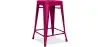 Tabouret de bar - Design industriel - Acier mat - 60cm - Nouvelle édition - Stylix image 9