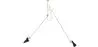 Lampe de plafond à bras articulés - Lampe suspendue - 2 bras - Pats image 9