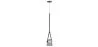 Lustre de plafond - Suspension - Cuir et verre - Bim image 9