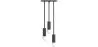 Lampe de plafond design - Lampe suspendue - 3 bras - Troy image 9