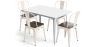 Pack Table à manger et 4 chaises à manger Design industriel - Nouvelle édition- Bistrot Stylix image 9