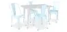 Pack Table à manger et 4 Chaises à manger Design industriel - Nouvelle édition- Bistrot Stylix image 9