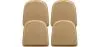 Pack x4 Coussin Magnétique pour Chaise - Polyuréthane - Stylix image 9