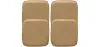 Pack de 4 coussins magnétiques pour chaise à siège carré – similicuir – Stylix image 9