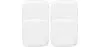 Pack de 4 coussins magnétiques pour chaise à siège carré – similicuir – Stylix image 9