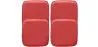 Pack de 4 coussins magnétiques pour chaise à siège carré – similicuir – Stylix image 9