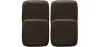 Pack de 4 coussins magnétiques pour chaise à siège carré – similicuir – Stylix image 9