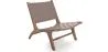 Fauteuil de Salon - Design Boho Bali - Bois et Cuir - Recia image 9