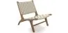Fauteuil de Salon - Fauteuil de Design Artisanal Boho Bali - Bois et Corde - Recia image 9