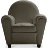  Fauteuil avec Accoudoirs - Revêtu de Similicuir - Club image 9