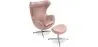Fauteuil Design Oeuf avec Repose-Pieds - Revêtement en Similicuir - Brave image 9