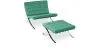 Fauteuil Design avec Repose-Pieds - Revêtement en Similicuir - Town image 9
