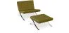 Fauteuil Design avec Repose-Pieds - Revêtement en Similicuir - Town image 9