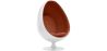 Fauteuil design en forme d'œuf - Revêtement en similicuir - Eny image 9