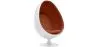 Fauteuil design en forme d'œuf - Revêtement en similicuir - Eny image 9
