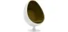 Fauteuil design en forme d'œuf - Revêtement en similicuir - Eny image 9