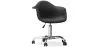 Chaise de bureau avec accoudoirs - Chaise de bureau pivotante avec roulettes - Grev image 9
