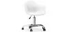 Chaise de bureau avec accoudoirs - Chaise de bureau pivotante avec roulettes - Grev image 9