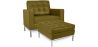 Fauteuil Design avec Repose-Pieds - Revêtement en Similicuir - Konel image 9