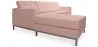 Chaise longue design - Revêtement en Polipiel - Nova image 9