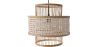 Lustre de plafond en rotin - Suspension de style Boho Bali - Yei image 9
