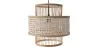 Lustre de plafond en rotin - Suspension de style Boho Bali - Yei image 9