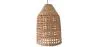 Lampe de plafond en rotin - Lampe suspendue de stile Boho Bali - Fai image 9