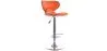 Tabouret de bar pivotant avec dossier - Dossier courbe image 9