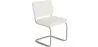 Chaise de salle à manger En Bouclette Fausse Fourrure Tapissée - Boucles Blanches - Henr image 9