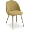 Chaise de salle à manger - Tapissée en tissu - Style scandinave - Evelyne image 9