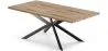 Table à manger rectangulaire - Industrielle - Bois et métal - Bayron image 9